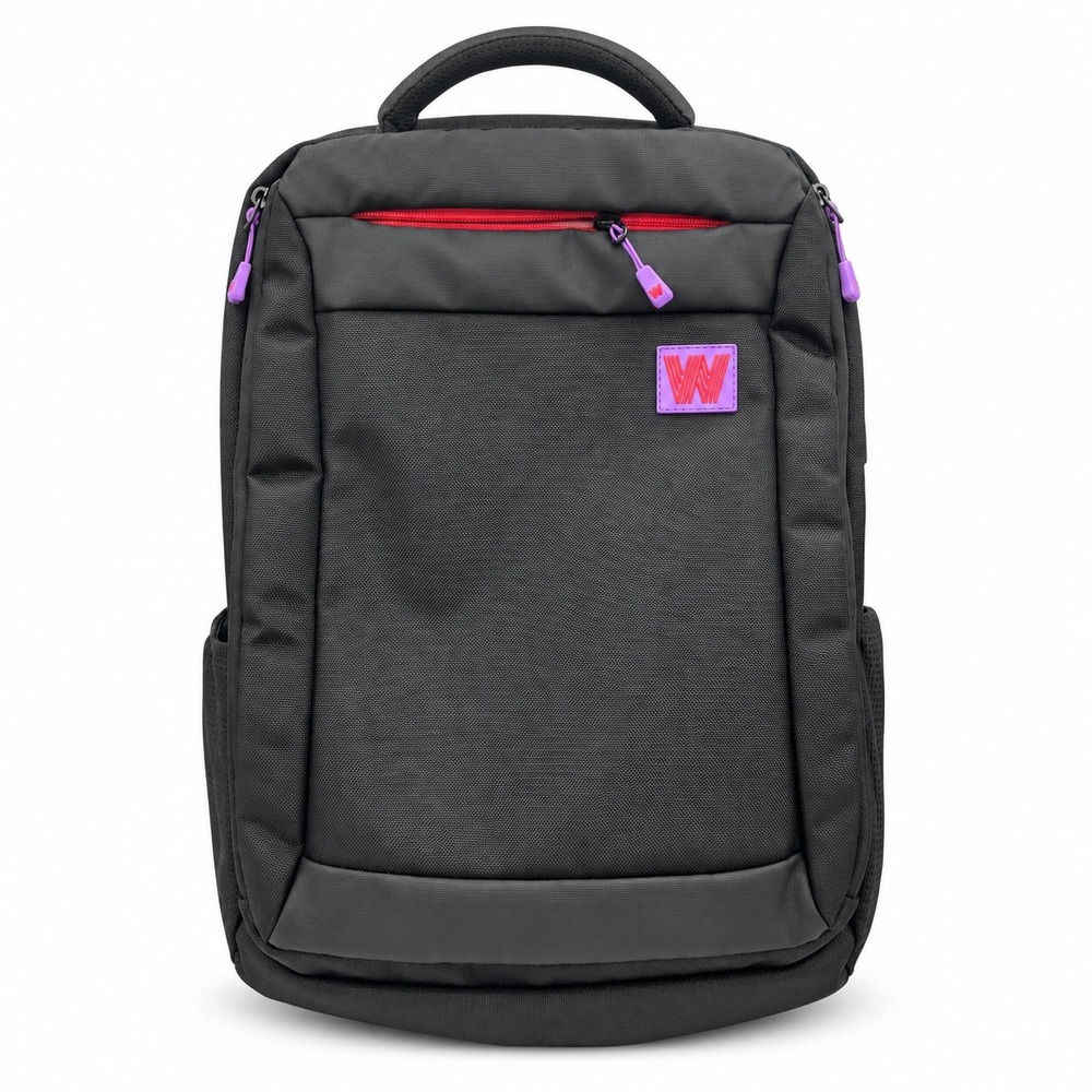 Whistler Village SMU757 Black Backpack USB Charging Port Tech Travel Bag NWT